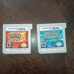 Pokémon Games $90 Dlls Cartridges Only