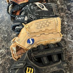 Adult Softball Gloves Right Hand Thrower
