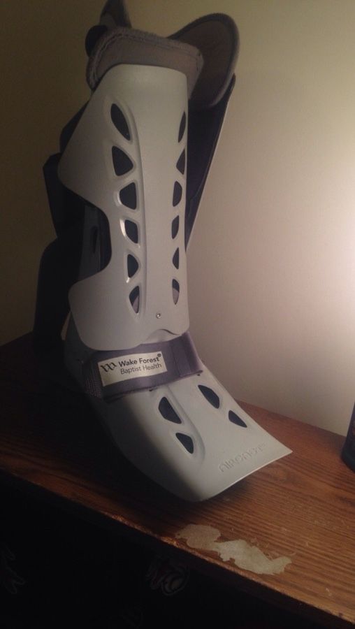 Air boot from Wake Forest Baptist Hospital