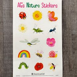 New American Girl Nature Stickers