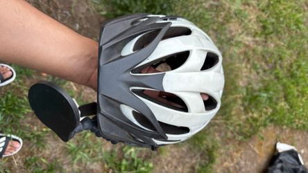 Bicycling helmet read bio