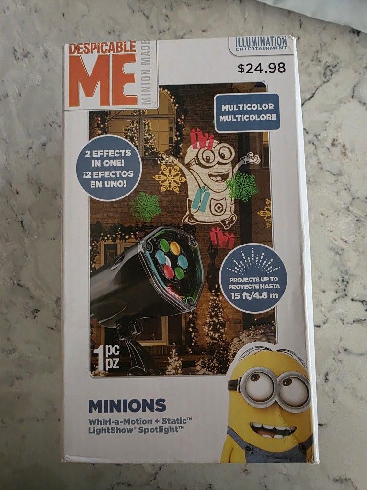 Minions Christmas Projector