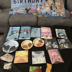 Bluey Party Supplies