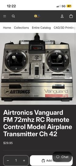 Airtronics Vanguard Car Remote Control