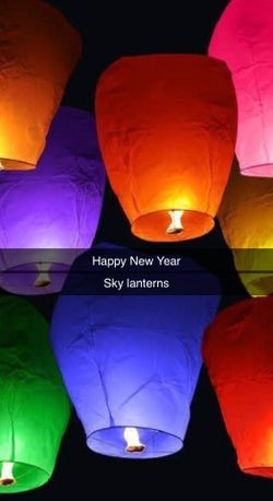 Skylanterns 100% Biodegradable Multiple Colors