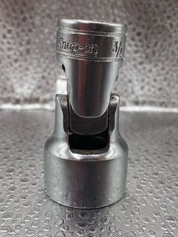 SNAP-ON TOOLS FU24A, 3/4" SAE, 3/8" DRIVE, 12-POINT SWIVEL SOCKET Used Good