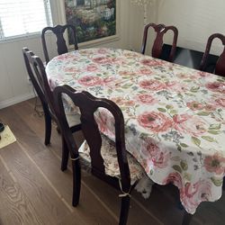 Brown Table Dining Set