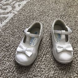 White Dress Shoe For Toddler Girl 