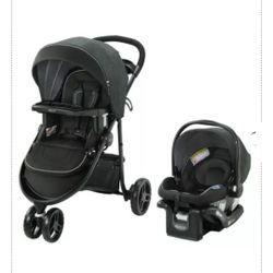 Infant Car Seat and Stroller.