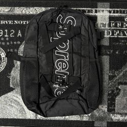 Supreme Black Backpack