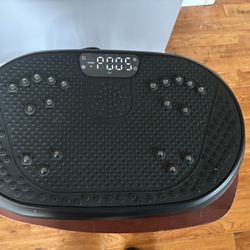 Vibration Plate Exercise Machine with Magnetic Acupoints - Full Body Vibratio...