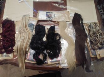 Ponytail extensions