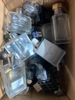 Empty Designer Cologne Bottles