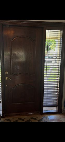 Mahogany Door