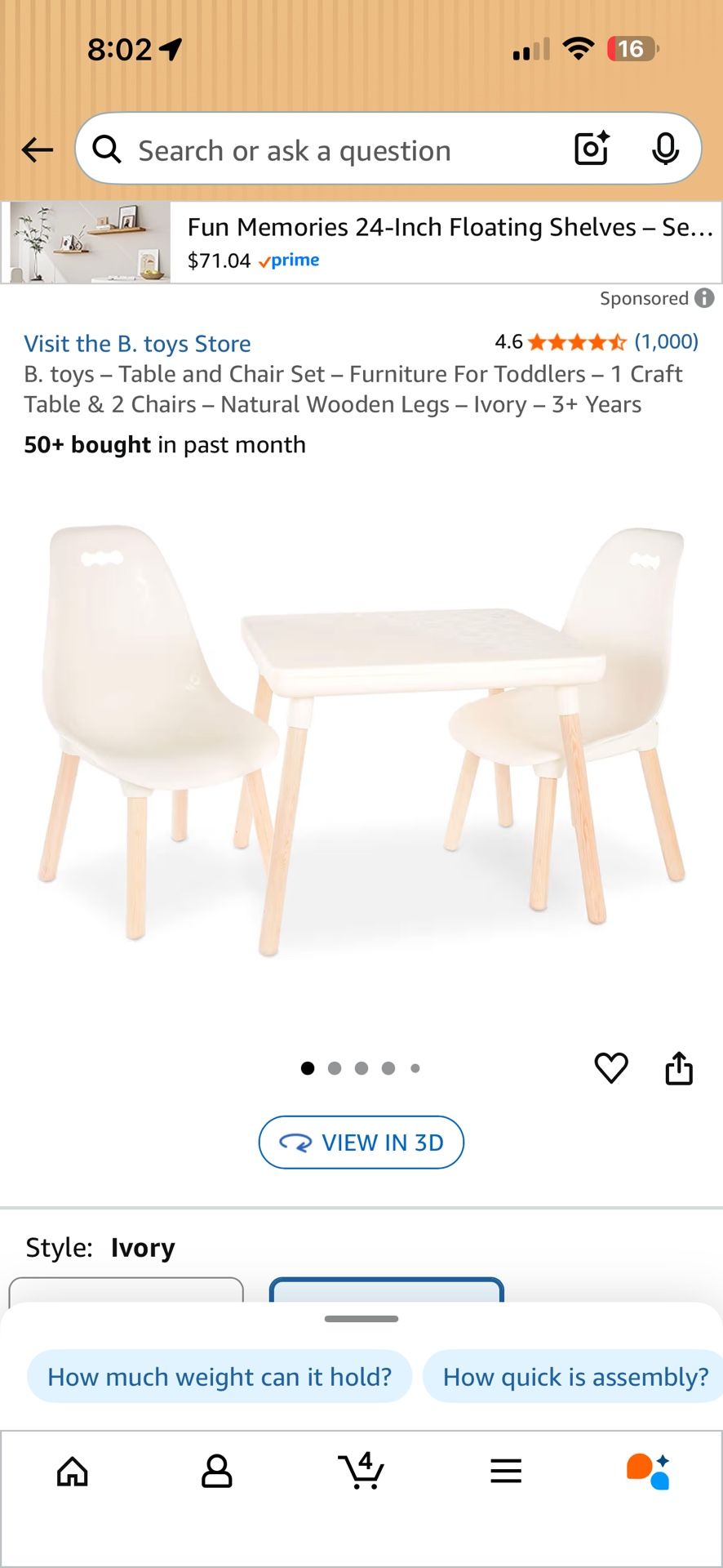 Kids Table And Chairs