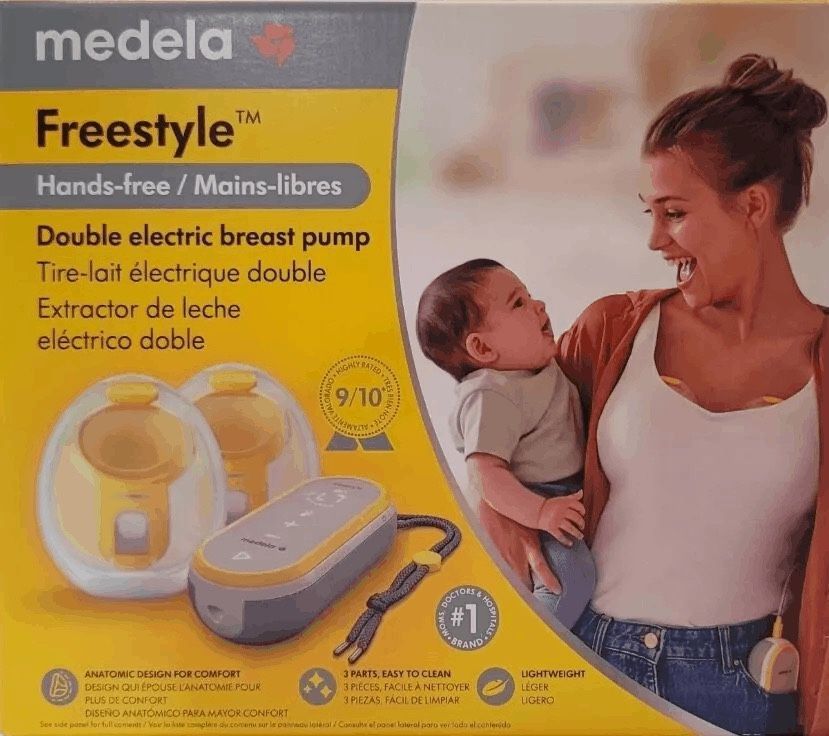 BRAND NEW MEDELA FREESTYLE HANDS FREE PORTABLE BREAST PUMP