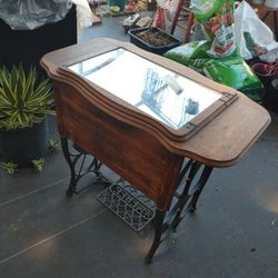 Antique Sewing Table 
