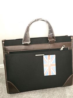 Brand new_Michiko London Briefcase / Laptop Bag – Brand New with Tags (Black & Brown)