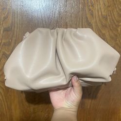 Beige Banana Republic Cross Body Purse