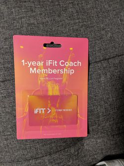 Ifit coach membership -1 year
