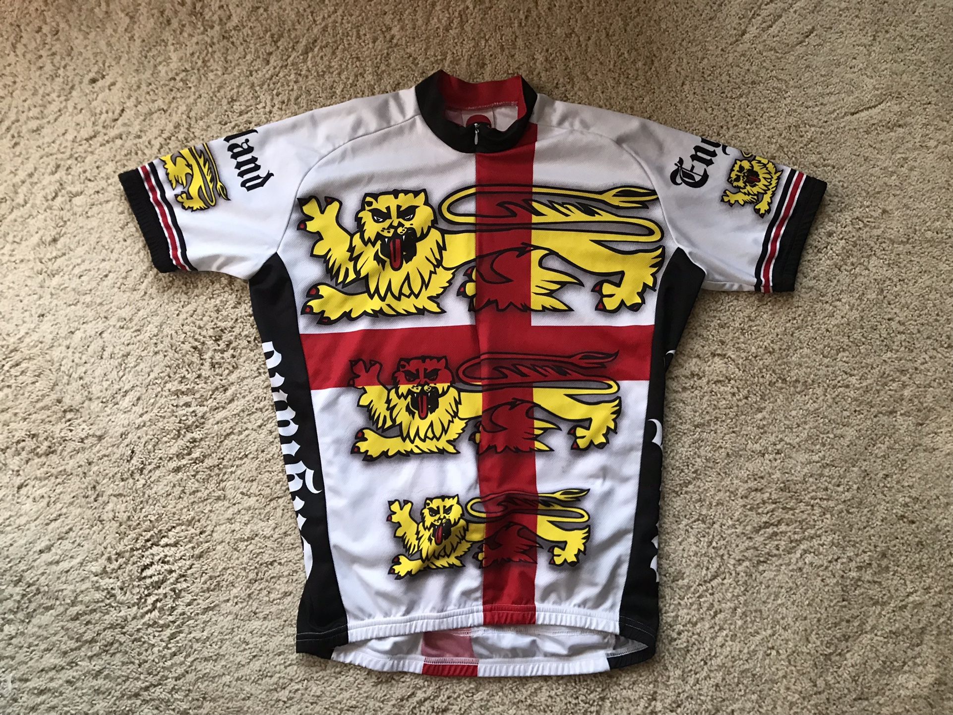 England Cycling Jersey - Large