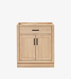 ARIEL Hepburn 30” Oak Bathroom Vanity Cabinet Base Only New
 kohler