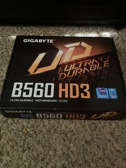 FAULTY- Gigabyte B560 HD3 LGA1200