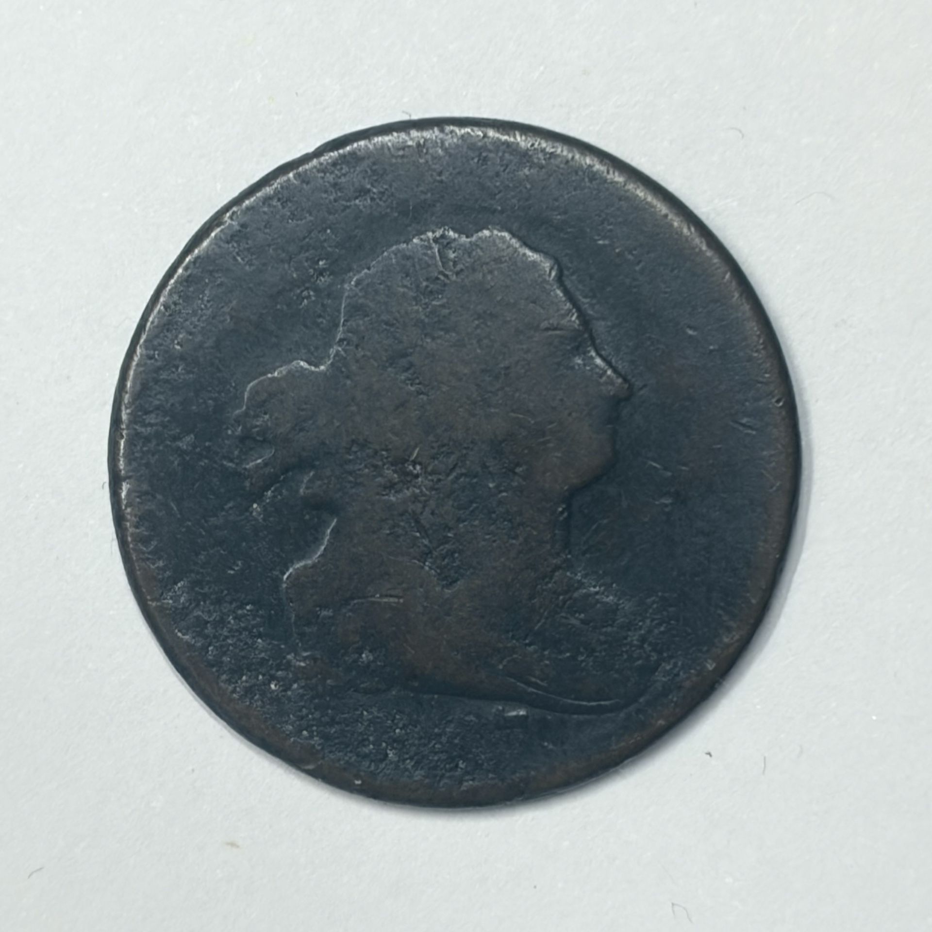 1807 Draped Bust Variety Half Cent