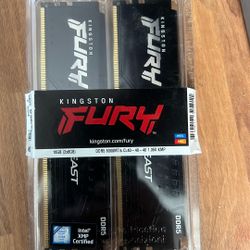 Kingston Kingston Fury 16GB (2 x 8GB) 288-Pin PC RAM DDR5