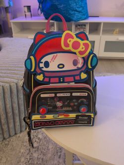 Loungefly Sanrio Hello Kitty Lenticular Kawaii Gamer Mini Backpack