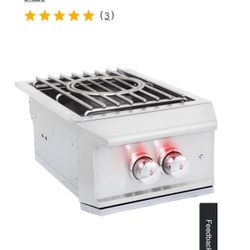 Blaze Professional LUX Built In Propane Gas High Performance Power Burner