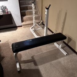 Bench and Bench Press Rack