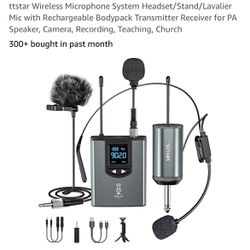 Lavalier Microphone System/ Wireless Headset