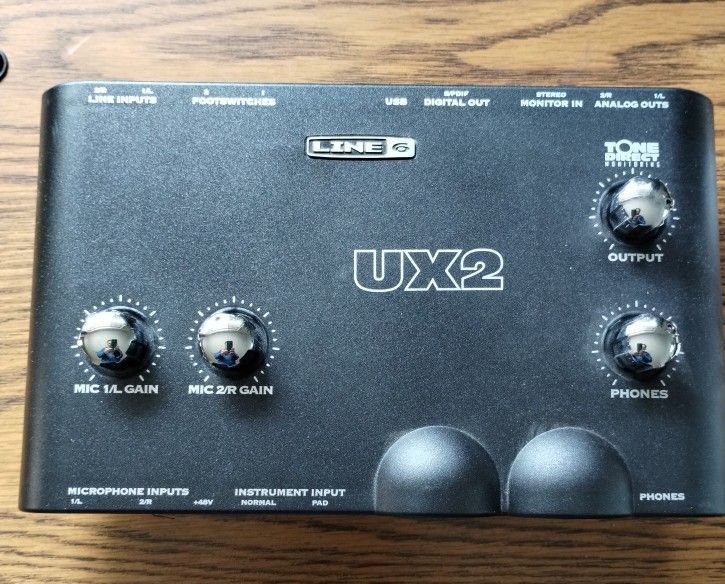 Line 6 UX2 Instrument interface