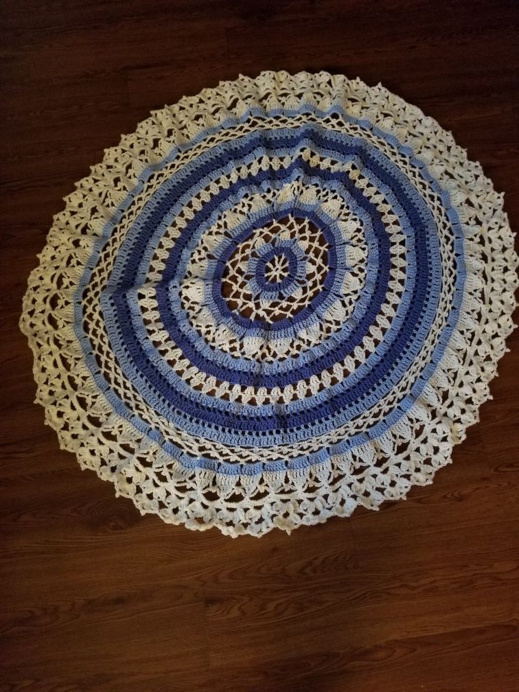 Crochet Large Round Adult Afgan
