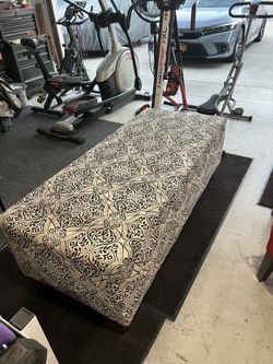 Modern Long Ottoman Bench