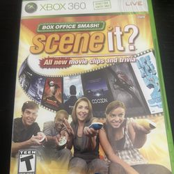 Scene It Box Office Smash (Microsoft Xbox 360, 2008) 