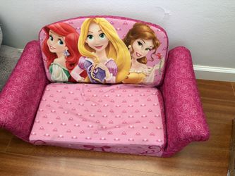 Marshmallow Furniture 2-in-1 Flip Open Couch Bed Kids Sofa