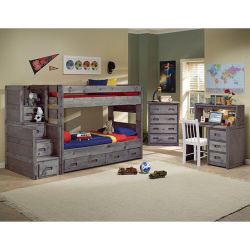 Nebraska furniture Mart Kids Desk & Bookshelf 