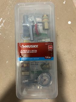 Husky 15 pc air hose kit