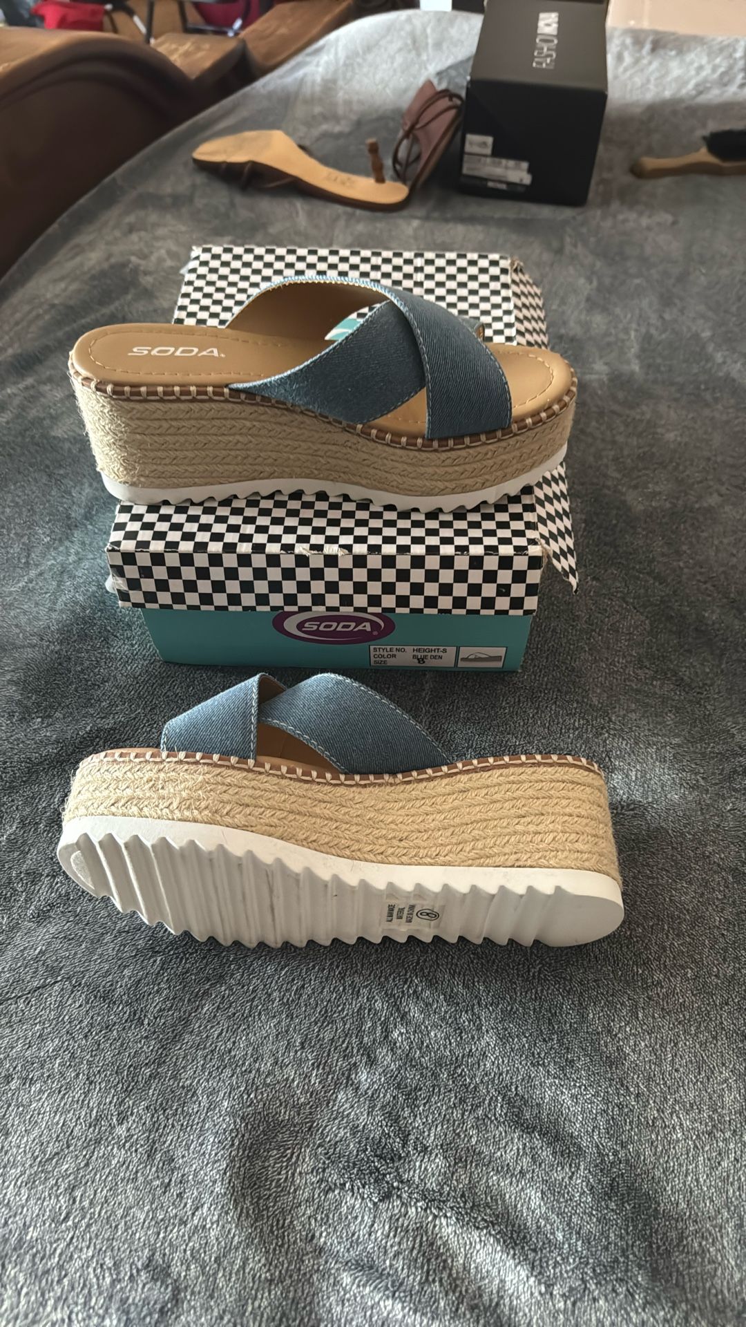 Wedges Size 8