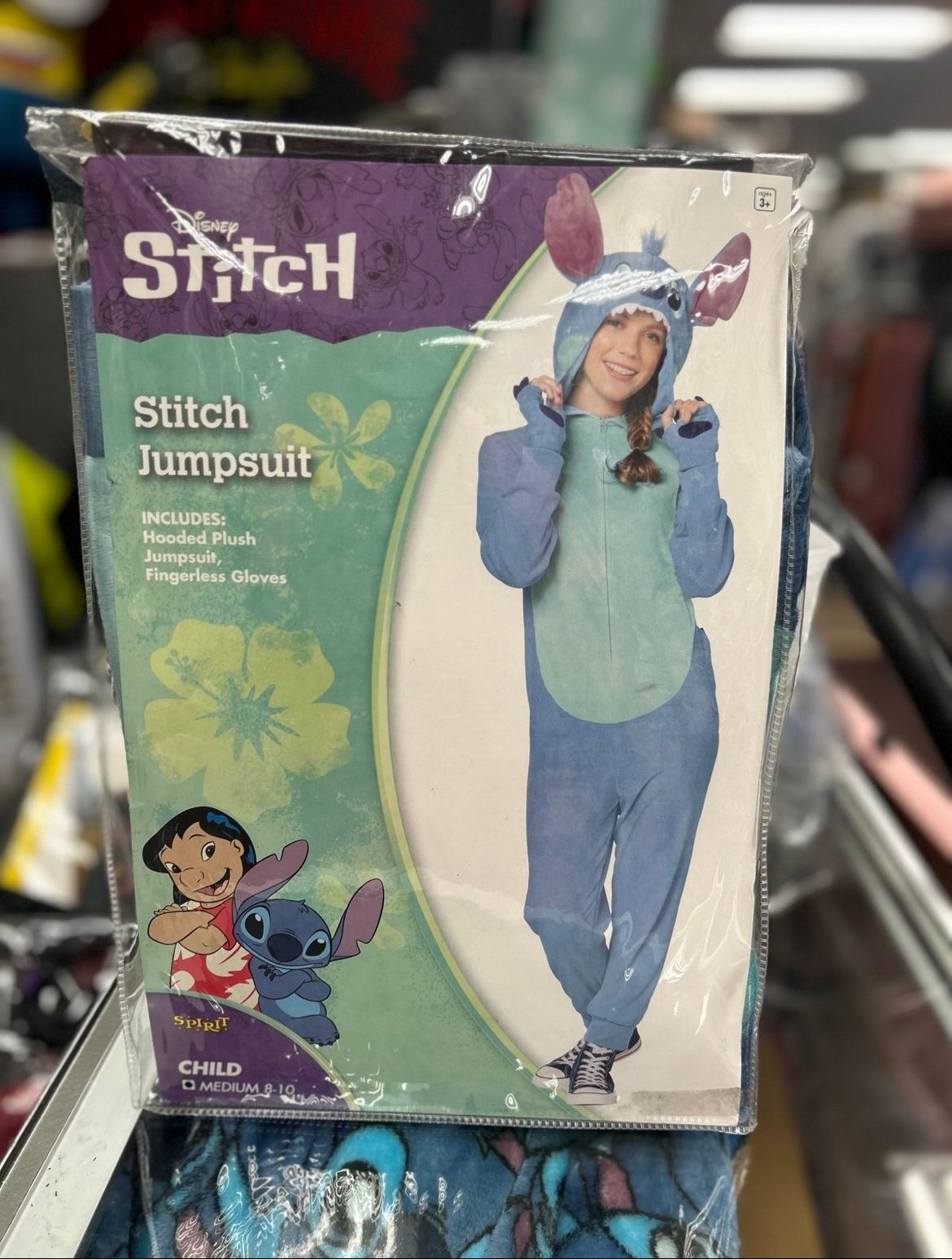 Disney’s Stitch - Spirit Halloween cosplay Medium  Jumpsuit - Unionsuit - Onesie