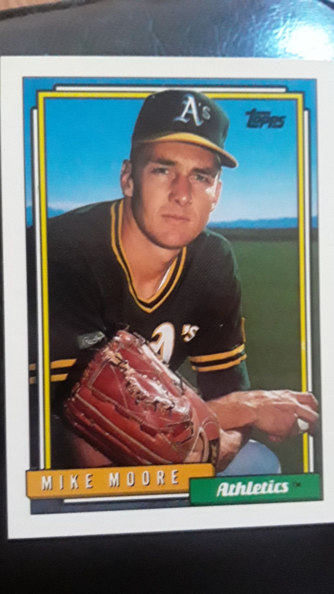 1992 Mike Moore 359 baseball card