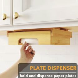 Kitchen counter board Plate Dispenser