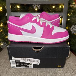 Jordan 1 Low Fire Pink GS 4.5y / 6W