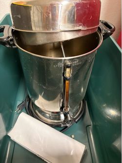 Large Stainless Steel Electric Coffee Urn