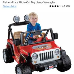 Jeep Wrangler 12v Power Wheel 