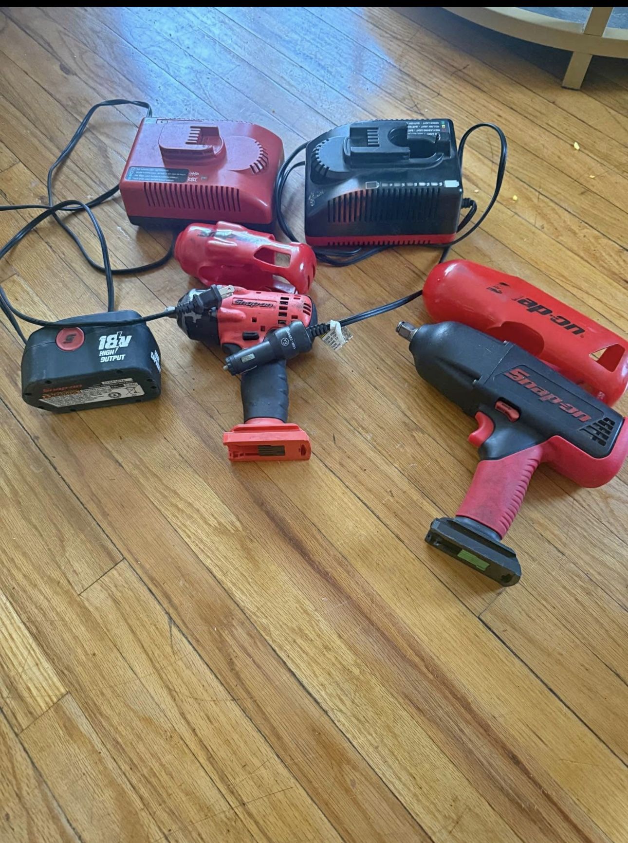 Snap -on Impact drills. 