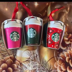 Starbucks Ceramic Ornaments