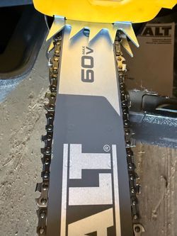 Dewalt chainsaw never used